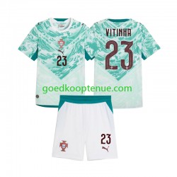 Uit Tenue van Portugal Vitinha 23 Kind 2-13 jaar 2026 2027 Korte Mouw