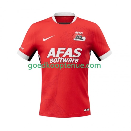 Thuis Tenue van AZ Alkmaar Heren 2025-26 Korte Mouw Thuis Tenue van AZ Alkmaar Heren 2025-26 Korte Mouw