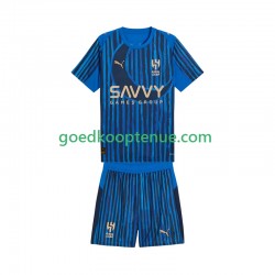 Thuis Tenue van Al Hilal CWC Kind 2-13 jaar 2025-26 Korte Mouw