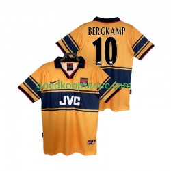 Uit Retro Tenue van Arsenal BERGKAMP10 1997 Heren 1999 Korte Mouw