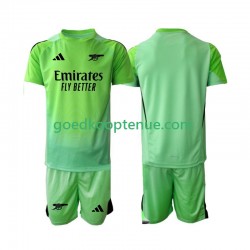 Uit Tenue van Arsenal Keepersshirt Kind 2-13 jaar 2025-26 Korte Mouw