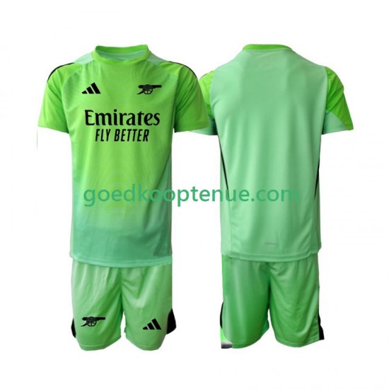 Uit Tenue van Arsenal Keepersshirt Kind 2-13 jaar 2025-26 Korte Mouw Uit Tenue van Arsenal Keepersshirt Kind 2-13 jaar 2025-26 Korte Mouw