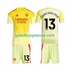 Thuis Tenue van Arsenal Keepersshirt Kepa Arrizabalaga 13 Kind 2-13 jaar 2025-26 Korte Mouw