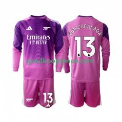 3de Tenue van Arsenal Keepersshirt Kepa Arrizabalaga 13 Kind 2-13 jaar 2025-26 Lange Mouw