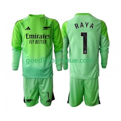 Uit Tenue van Arsenal Keepersshirt Raya 1 Kind 2-13 jaar 2025-26 Lange Mouw