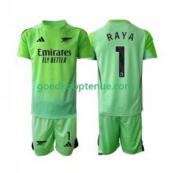 Uit Tenue van Arsenal Keepersshirt Raya 1 Kind 2-13 jaar 2025-26 Korte Mouw