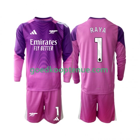 3de Tenue van Arsenal Keepersshirt Raya 1 Kind 2-13 jaar 2025-26 Lange Mouw 3de Tenue van Arsenal Keepersshirt Raya 1 Kind 2-13 jaar 2025-26 Lange Mouw