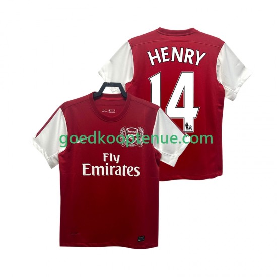 Thuis Retro Tenue van Arsenal HENRY 14 2012 Heren 2011 Korte Mouw Thuis Retro Tenue van Arsenal HENRY 14 2012 Heren 2011 Korte Mouw