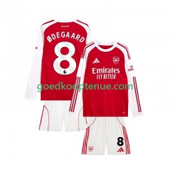 Thuis Tenue van Arsenal Martin Odegaard 8 Kind 2-13 jaar 2025-26 Lange Mouw