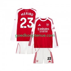 Thuis Tenue van Arsenal Merino 23 Kind 2-13 jaar 2025-26 Lange Mouw