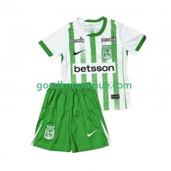 Thuis Tenue van Atletico Nacional Kind 2-13 jaar 2025 Korte Mouw