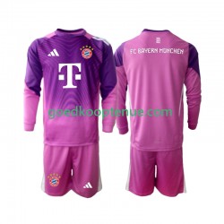 4de Tenue van FC Bayern München Keepersshirt Kind 2-13 jaar 2025-26 Lange Mouw