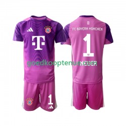 4de Tenue van FC Bayern München Keepersshirt Manuel Neuer 1 Kind 2-13 jaar 2025-26 Korte Mouw
