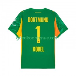 Thuis Tenue van Borussia Dortmund Keepersshirt Gregor Kobel 1 Heren 2025-26 Korte Mouw