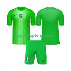 Thuis Tenue van Brazilië Keepersshirt Kind 2-13 jaar 2026 Korte Mouw