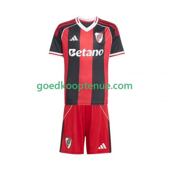 Uit Tenue van CA River Plate Kind 2-13 jaar 2025-26 Korte Mouw Uit Tenue van CA River Plate Kind 2-13 jaar 2025-26 Korte Mouw