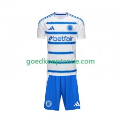 Uit Tenue van Cruzeiro Kind 2-13 jaar 2025-26 Korte Mouw