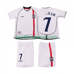 Thuis Retro Tenue van Engeland BECKHAM 7 Kind 2-13 jaar 2002 Korte Mouw