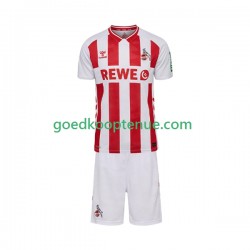 Thuis Tenue van FC Köln Kind 2-13 jaar 2025-26 Korte Mouw