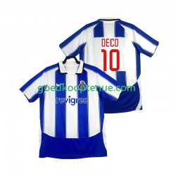 Thuis Retro Tenue van FC Porto DECO 10 2003 Heren 2004 Korte Mouw