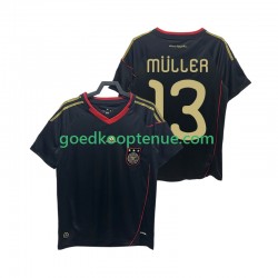 Uit Retro Tenue van Duitsland MULLER 13 Heren 2010 Korte Mouw
