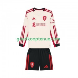 Uit Tenue van Liverpool Kind 2-13 jaar 2025-26 Lange Mouw