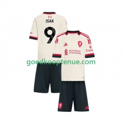 Uit Tenue van Liverpool ISAK 9 Kind 2-13 jaar 2025-26 Korte Mouw
