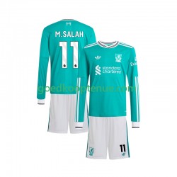 3de Tenue van Liverpool Mohamed Salah 11 Kind 2-13 jaar 2025-26 Lange Mouw