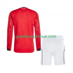 Thuis Tenue van Manchester United Kind 2-13 jaar 2025-26 Lange Mouw