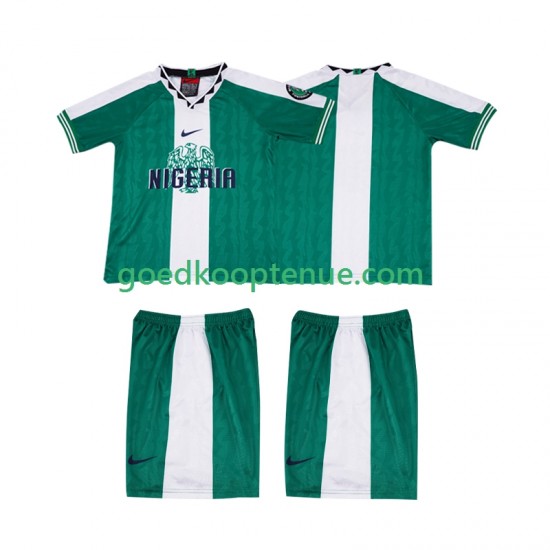 Thuis Retro Tenue van Nigeria 1996 Kind 2-13 jaar Korte Mouw Thuis Retro Tenue van Nigeria 1996 Kind 2-13 jaar Korte Mouw