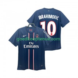Thuis Retro Tenue van Paris Saint-Germain IBRAHIMOVIC 10 2012 2013 Heren Korte Mouw