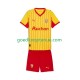 Thuis Tenue van RC Lens Kind 2-13 jaar 2025-26 Korte Mouw