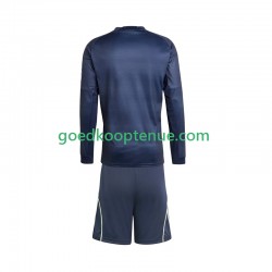 Uit Tenue van Real Madrid Kind 2-13 jaar 2025-26 Lange Mouw