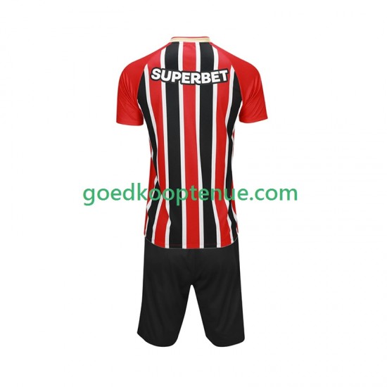 Uit Tenue van Sao Paulo Kind 2-13 jaar 2025-26 Korte Mouw