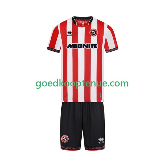Thuis Tenue van Sheffield United Kind 2-13 jaar 2025-26 Korte Mouw Thuis Tenue van Sheffield United Kind 2-13 jaar 2025-26 Korte Mouw