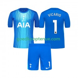 Uit Tenue van Tottenham Hotspur Keepersshirt Guglielmo Vicario 1 Kind 2-13 jaar 2025-26 Korte Mouw