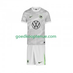 Uit Tenue van VfL Wolfsburg Kind 2-13 jaar 2025-26 Korte Mouw