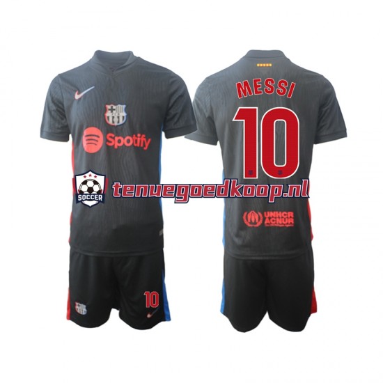 Uit Tenue van FC Barcelona Lionel Messi 10 Kind 2-13 jaar 2024-25 Korte Mouw Uit Tenue van FC Barcelona Lionel Messi 10 Kind 2-13 jaar 2024-25 Korte Mouw