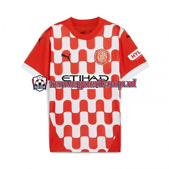 Thuis Tenue van Girona Heren 2024-25 Korte Mouw Thuis Tenue van Girona Heren 2024-25 Korte Mouw